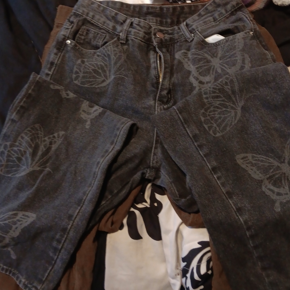 Butterfly jeans
